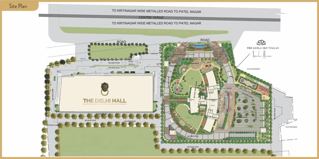 The Delhi Mall Site Plan